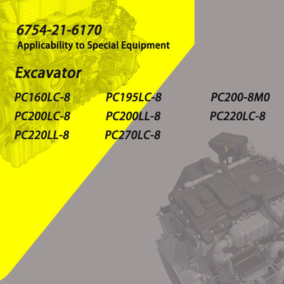 PC Adhesive Hose Komatsu PC220 PC200 Parts Excavator Engine Ventilation Construction