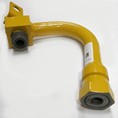 Komatsu PC56 Engine Middle Arm Cylinder Oil Inlet Iron Pipe For Crawler Excavator Model PC56