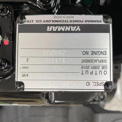 Yanmar 3tnv76-Kty Engine Components for Construction Machinery Excavators Exceptional