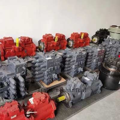 Excavator Lever Operation Valve Assembly With Right Handle Excavator Replacement Parts