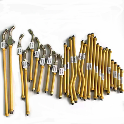 Doosan DH80 Excavator Hydraulic Oil Pipe For Bucket Stick Arm Cylinder Oil Return Iron Pipe