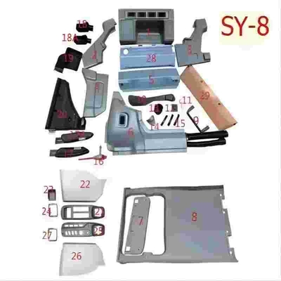 Full Interior Trim Panels For Sumitomo SH240A5 Excavator Spare Parts